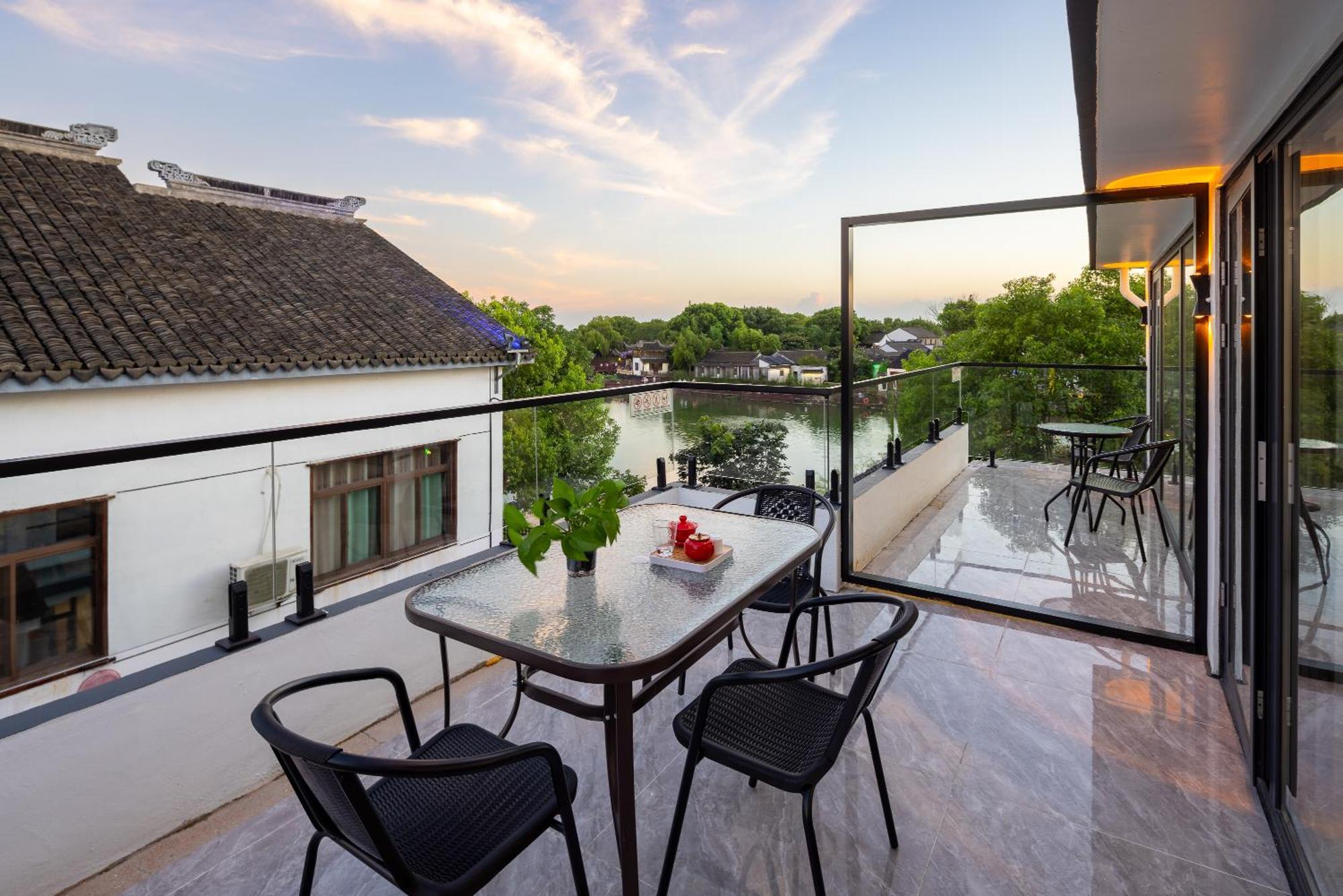 Suzhou Zhouzhuang Slowlife River View Lnn Kunshan  Eksteriør billede