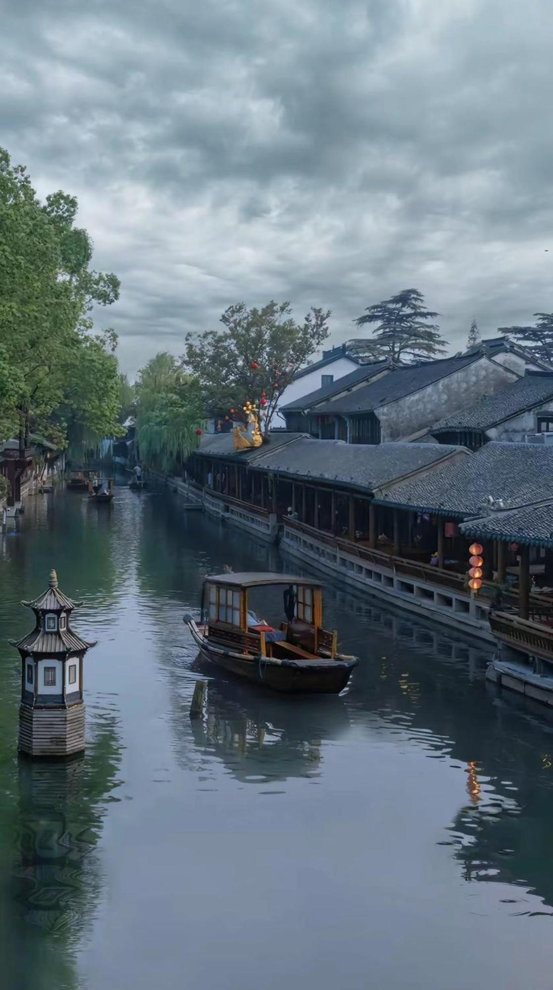 Suzhou Zhouzhuang Slowlife River View Lnn Kunshan  Eksteriør billede